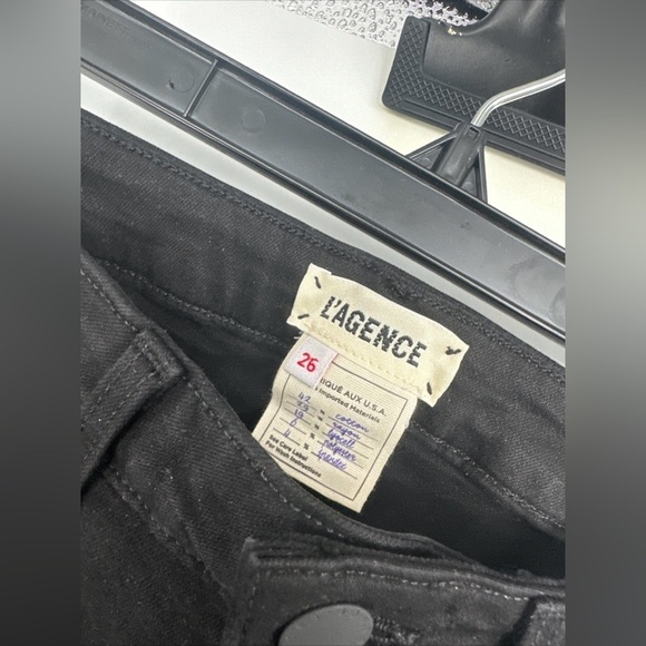 L'AgenceMargot High-Rise Skinny Ankle Jeans Size 26 NWOT $245 - Picture 6 of 6